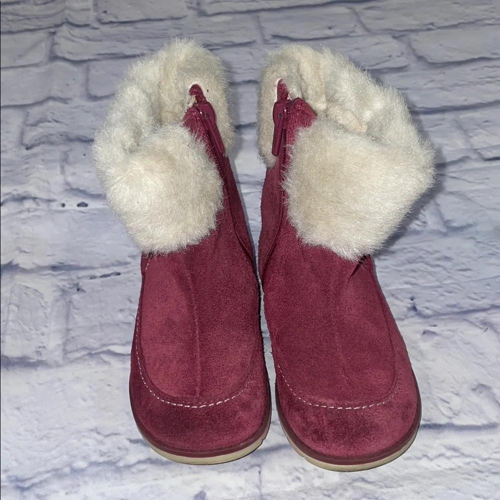 Clarks Suede Kids Boots